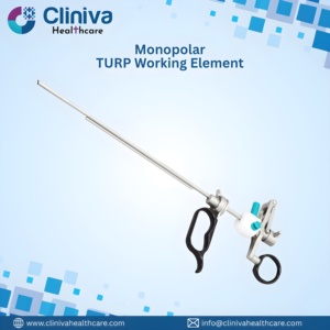 Élément de travail monopolaire Cliniva, instruments chirurgicaux manuels réutilisables de haute qualité, certifiés CE Classe II - Product Image 1