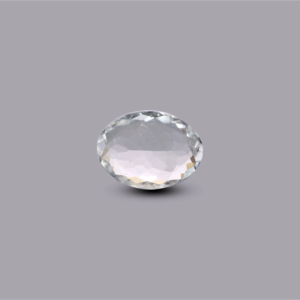 Handcrafted 3.95 Carat Natural Sky Blue Aquamarine Loose Gemstone Faceted Heart & Oval Cabochon Cut for Fine Jewelry - Product Image 2