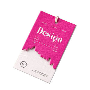 Custom Logo Clothing <b>Tag</b> High-End Net Red Wind Listing for Women's Store General Trademark Custom-Made High-Level Sensation Card - Product Image 6