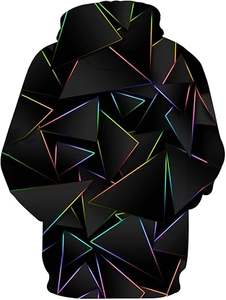 Sudaderas con Capucha de Forro Polar para Hombre, Sublimadas, Premium, al por Mayor, con Logotipo Personalizado Impreso, 100% Poliéster, de Secado Rápido, Transpirables, con Estampado Completo - Product Image 2