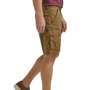 กางเกงทำงานขาสั้นสำหรับผู้ชายทรงเข้ารูปพร้อมกระเป๋าหลายช่องมีกระดุมผ่าหน้าพร้อมสายรัดเอวกางเกงทำงานขาสั้นสำหรับผู้ชาย - Product Image 3