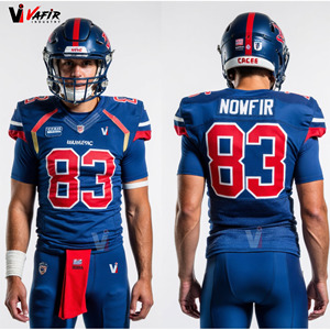 2026 personnalisé Football américain maillot pantalon ensemble haute qualité tissu jeunesse adulte uniforme à manches courtes taille XL prix pas cher - Product Image 5