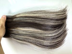 Usine de vente en gros brut vierge double dessiné, trame de cheveux droite piano trame vietnamien - Product Image 3