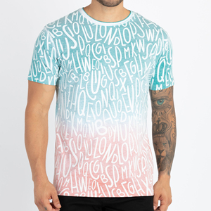 T-shirts pour hommes personnalisés avec impression graphique en gros |   T-shirts Streetwear Courtes en Coton 100% de Haute Qualité pour Hommes - Product Image 1