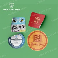 Custom Size Logo Printed Synthetic Paper PP Sticker Sheet Product Packaging Label Vietnam Manufacturer