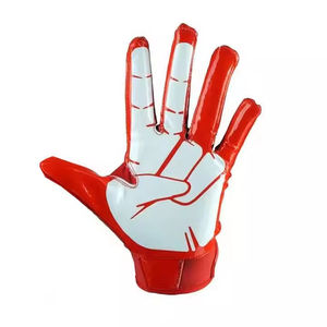 Gants de football américain pour jeunes, en cuir, imperméables, coupe-vent, respirants, design personnalisé, hiver, multifonctionnels - Product Image 5