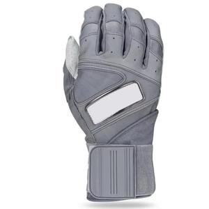 Guantes de Bateo de Cuero Duraderos Personalizables en Oferta, Diseño Transpirable con Cierre a Presión, para Mano Izquierda o Ambidiestra, Puño Largo, para Entrenamiento - Product Image 2