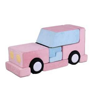 Sofá Modular de Espuma para Niños Pequeños con Bloques Ecológicos de PU y Juguetes de Escalada para Sala de Estar y Uso Escolar - Product Image 3