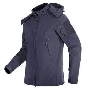 Veste Softshell Femme Personnalisée Style Blazer Bleu Marine Imperméable Coupe-Vent et Légère pour le Sport en Plein Air et la Course à Pied (Vente en Gros) - Product Image 2