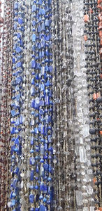 มาใหม่ไม่ถึง5-7มม. โดนัทหลวมอัญมณีสายลูกประคำสำหรับ December กำเนิดเครื่องประดับหินสำหรับของขวัญวันแม่ - Product Image 2