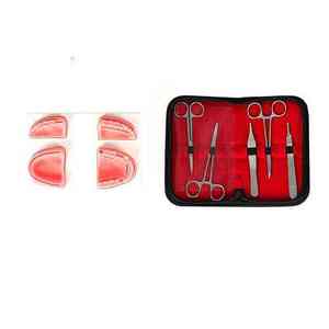 Kit de Suture Dentaire Réutilisable en Acier Inoxydable Certifié CE de Haute Qualité, Instruments Chirurgicaux Manuels ISO13485 pour Hôpitaux et Usage Médical - Product Image 3