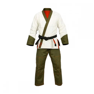 High Durability Bjj Gi Uniform Pearl Weave Cotton Jacket Reinforced Ripstop Trousers Breathable Martial <b>Arts</b> Clothing - Product Image 1