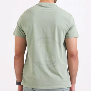 Camisetas de Lona 100% Algodón Transpirables y Modernas para Hombre, de la Mejor Calidad, con Logotipo y Estilo Personalizados, Venta al Por Mayor - Product Image 2