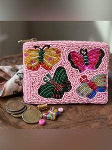 Monedero Decorativo con Bordado y Cuentas para Mujer, con Diseño Compacto y Funcional - Product Image 5