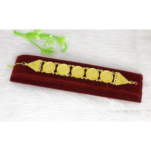 Joyería de latón de lujo, accesorios de mano chapados en oro puro para boda, pulsera de mano de Dubái África India para mujeres y niñas - Product Image 3