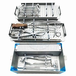Kit de Instrumentos Ortopédicos para Extremidades Inferiores, Clavo Óseo para Fémur y Tibia, Set de Instrumentos Quirúrgicos para Fragmentos Grandes, Acero Inoxidable - Product Image 2