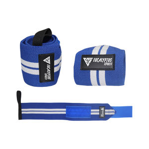 Poignets d'haltérophilie personnalisés de qualité professionnelle de 18 pouces Boucle de pouce robuste Compétition Grade Gym Utilisation Logo Personnalisable - Product Image 4