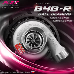 Turbocompresseur FLEX F55 roulement à billes 48.5/48.5 lames boîtier No.12 conçu pour moteur à essence haute performance coup de pouce rapide - Product Image 6