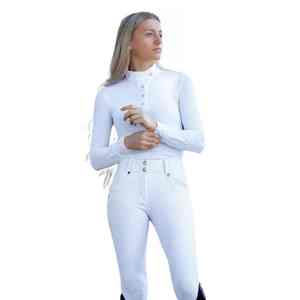 Vêtements d'équitation de haute qualité, manches longues, design OEM, vêtements de sport, chemises de concours d'équitation pour femmes - Product Image 1