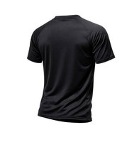 Camiseta de Manga Corta Extra Grande para Hombre, Estilo Urbano, de Alta Calidad, Secado Rápido, Poliéster Transpirable, Ecológica, Informal, para Verano