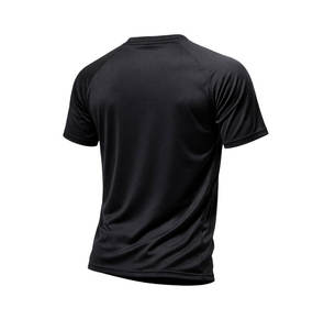 Camiseta Gráfica de Alta Calidad para Hombre, Negra, Manga Corta, Estilo Urbano, Estampado de Guerrero de Anime, Informal, para Verano - Product Image 3