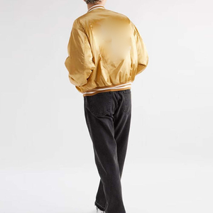 Fabricante Profesional de Chaquetas de Satén, Crea Chaquetas Varsity con Estilo Moderno, Soporte OEM y ODM, Acabado de Calidad Fantástica - Product Image 5