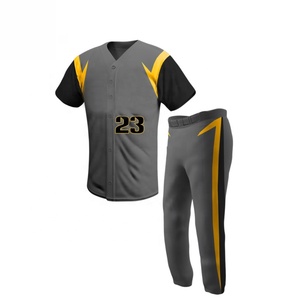 Uniformes de Béisbol al por Mayor, Último Diseño 2025, Camisetas de Béisbol Personalizadas con Pantalones - Product Image 4
