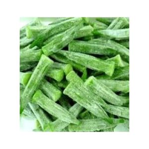 Boîte en carton personnalisable 12oz 14oz 16oz avec étiquette personnalisée pour Okra surgelé de culture verte, frais et en gros - Product Image 1