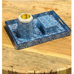 Ensemble de brûleurs Bakhoor en émail coloré écologique avec encens indien à base de résine pour la combustion parfumée de Oud arabe - Product Image 3