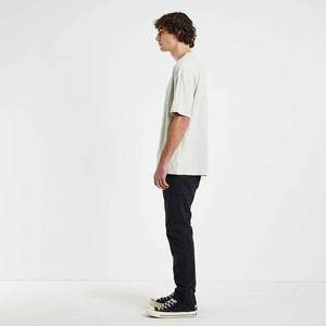 T-shirt homme oversize, coupe ample et décontractée, coton respirant, col rond, style streetwear, tissu doux, usage quotidien, vêtements d'été - Product Image 4