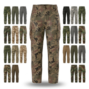 100% Cotton Sublimation Camouflage <b>Cargo</b> Pants OEM ODM Multi Pocket Outdoor Workwear Trousers Casual Utility Pants for <b>Men</b> - Product Image 1