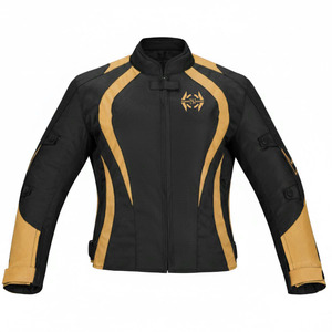 Chaqueta de Motocicleta Protectora de Alta Calidad, Transpirable e Impermeable, de Poliéster/Algodón, para Carreras de Autos, con Marca Personalizada - Product Image 1