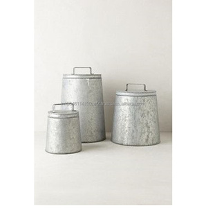 Frascos de almacenamiento de café y té de azúcar pulido de cobre de bajo precio, bote hecho a mano para cocina de restaurante de Hotel en casa - Product Image 2