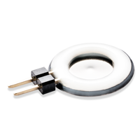 Émetteur ultrasonique piézoélectrique 104 kHz 16 mm pour nébuliseur, élément de brumisation électrique en céramique à mailles