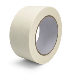 クレープ紙自動車マスキングテープ-48mm x 50m耐熱性120 ℃ 、ゴム接着剤残留物無料ヘビーデューティー - Product Image 1