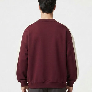 Sweat-shirt épais pour homme à manches longues et col rond, haut décontracté pour le quotidien, les activités de plein air et les voyages - Product Image 2