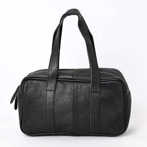 Genuine Cowhide Leather Hair on Duffle <b>Bag</b> Vintage Fashion Zipper Portable Travel Weekender Carry on Large Capacity LHDB-0017 - Product Image 2