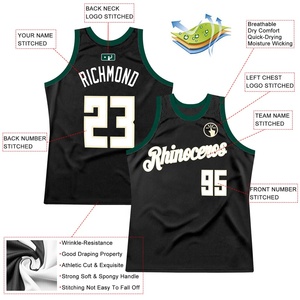Camiseta Deportiva Retro Personalizada de Baloncesto, Uniforme de Malla Bordada de Secado Rápido, Reversible y sin Mangas - Product Image 2