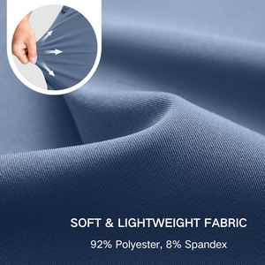 Pantalones Cortos Deportivos Casuales para Hombre Hechos a Medida, de Lona Sólida, de Alta Calidad, de Secado Rápido, Elásticos en 4 Direcciones, Servicio OEM - Product Image 6