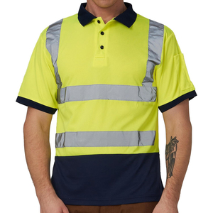 เสื้อโปโลนิรภัยสะท้อนแสงประสิทธิภาพสูงสำหรับงานโรงงาน - Product Image 6