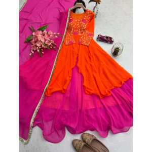 Vestido de Noche de Diseñador, Vestido de Fiesta Bordado con Lentejuelas y Trabajo de Codificación - Product Image 4