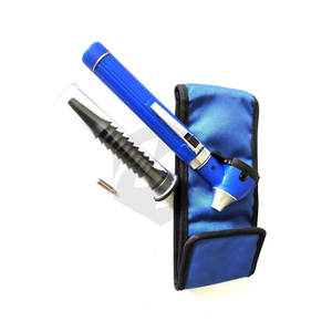 Mini otoscope à fibre optique bleu, outil de diagnostic portable pour l'examen des oreilles avec éclairage LED lumineux, léger et maniable - Product Image 2