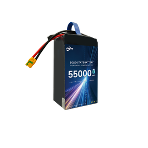 Batería de Iones de Litio Semisólida de Alta Energía 320wh/kg 18s 66.6V 55000mah de Larga Duración con Certificación CE para Drones Industriales UAV - Product Image 1