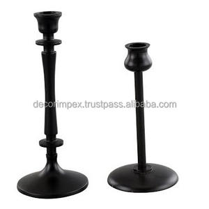 Bougeoir Bougeoir Cône Bougeoir Chandelier Noir Un Décor De Bougie Exquis Élégant Décor De Maison Cadeau - Product Image 5