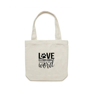 New Arrival 100% Cotton Pinky Paws Embroidered <b>Canvas</b> Tote Bag Reusable GOTS Certified Eco Friendly Large Travel Shoulder Bag - Product Image 5