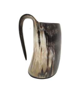 Coupe à boire en corne de Viking créative en verre borosilicate de haute qualité / Tasse à bière en forme de corne de vache - Product Image 3