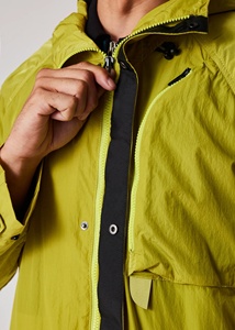 เสื้อแจ็คเก็ต Anorak ดีไซน์ล่าสุดสำหรับฤดูร้อน ไซส์ใหญ่ ระบายอากาศได้ดี แห้งเร็ว น้ำหนักเบา กันลม มีฮู้ด ซับในตาข่ายบาง กันลม - Product Image 6