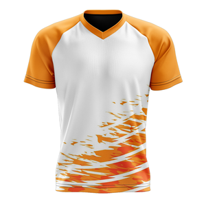 เสื้อจั๊มเปอร์คอวีทรงโอเวอร์ไซส์สำหรับทุกเพศ OEM สไตล์สตรีทแวร์ ผ้าถัก  รับสกรีนโลโก้ เสื้อแขนยาวทรงวาฟเฟิลสำหรับผู้ชาย ผ้าฝ้ายคุณภาพสูง เสื้อยืดถัก - Product Image 5