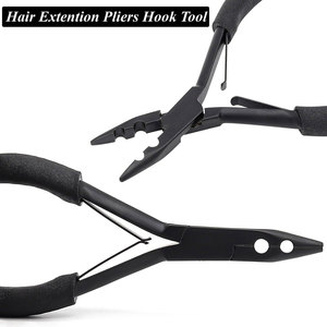 Kit d'outils pour extensions de cheveux en acier inoxydable imperméable de qualité supérieure avec pinces et accessoires complets pour un coiffage professionnel - Product Image 6