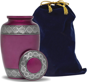 Wholesale Metal Cremation Urns <b>for</b> Adult Human <b>Ashes</b> Modern Design Funeral Supplies <b>Casket</b> Memorial Keepsake - Product Image 2